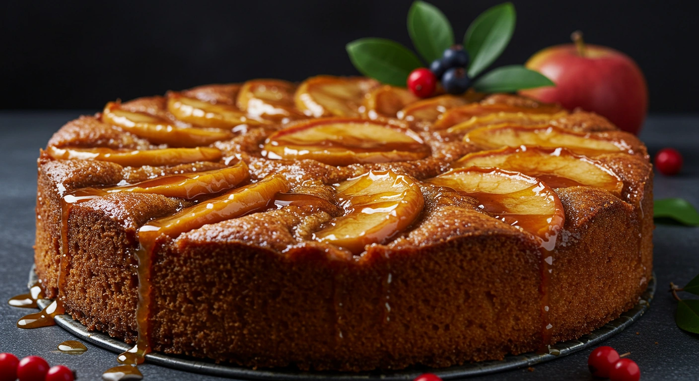 Caramel Apple Fruit Cake